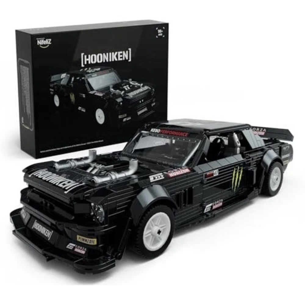 Nifeliz Mini HOONIKEN Muscle Car Building Block Set NF10272A 1605pcs 2025 Model